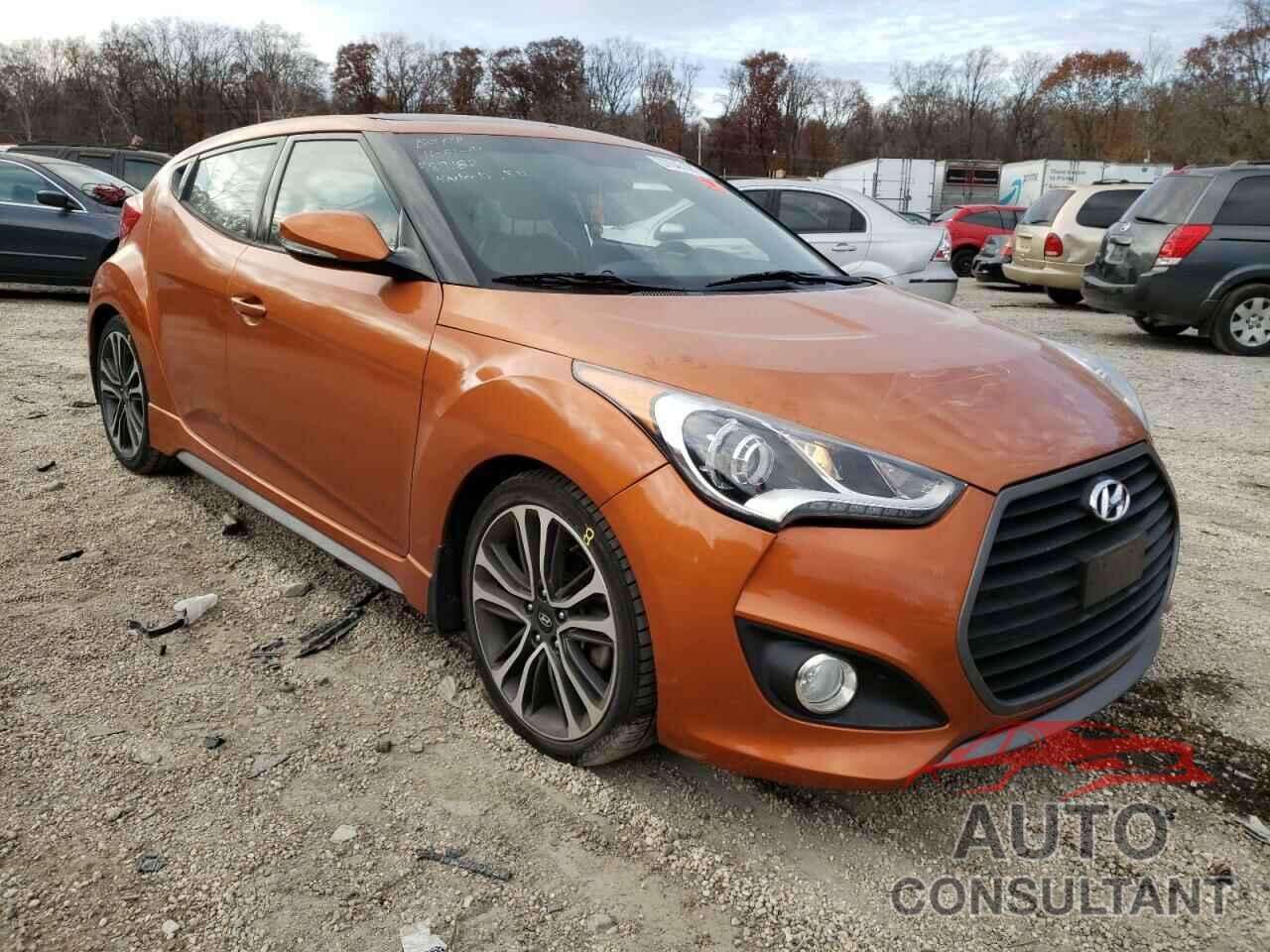 HYUNDAI VELOSTER 2016 - KMHTC6AE8GU249095