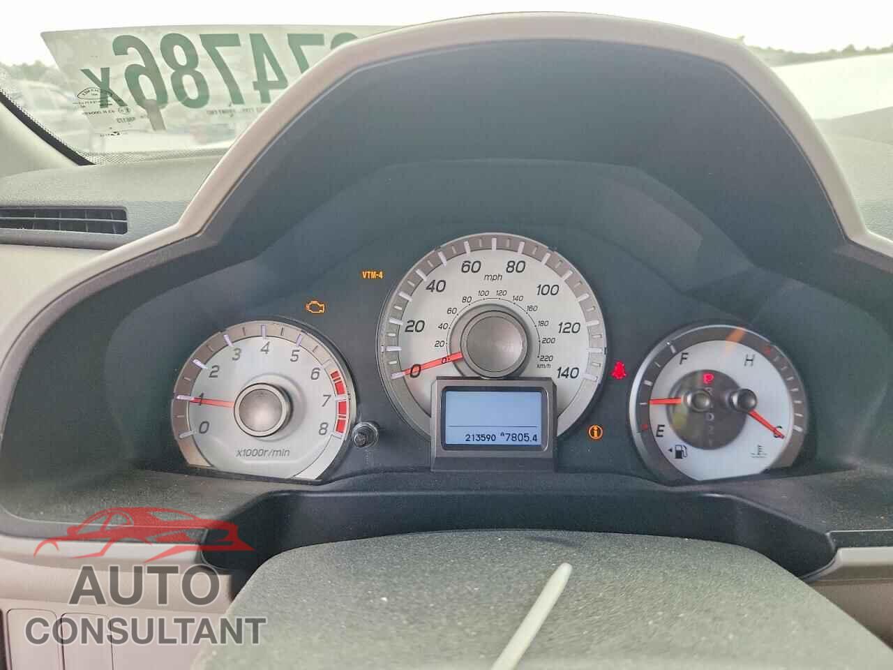 HONDA PILOT 2012 - 5FNYF4H96CB086173