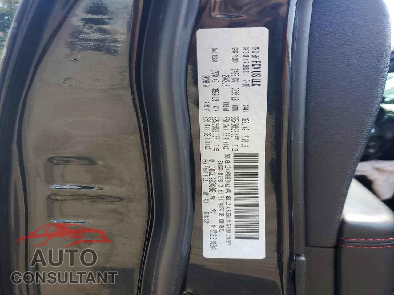 DODGE DURANGO 2016 - 1C4SDJCT2GC502963
