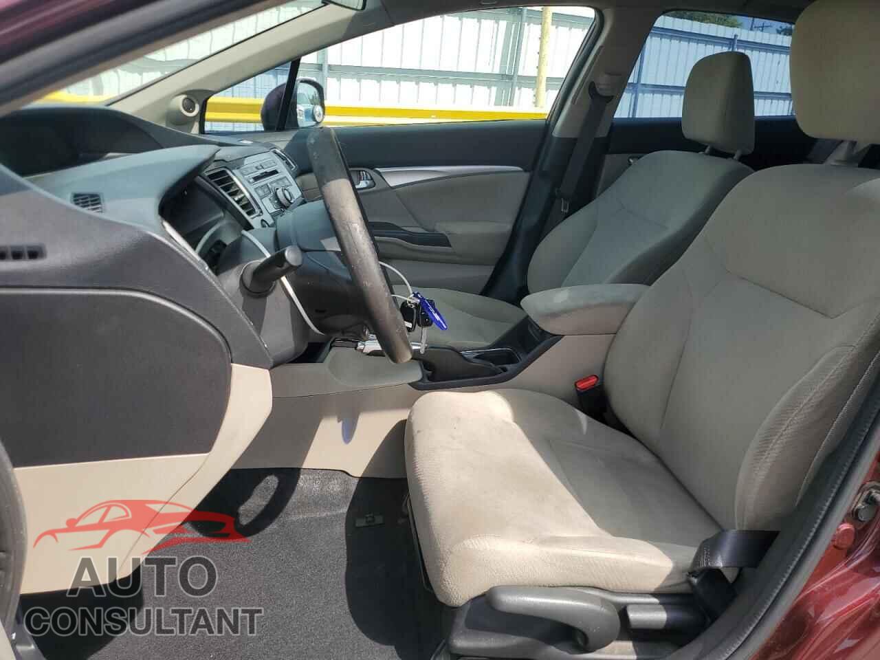 HONDA CIVIC 2013 - 19XFB2F87DE213084