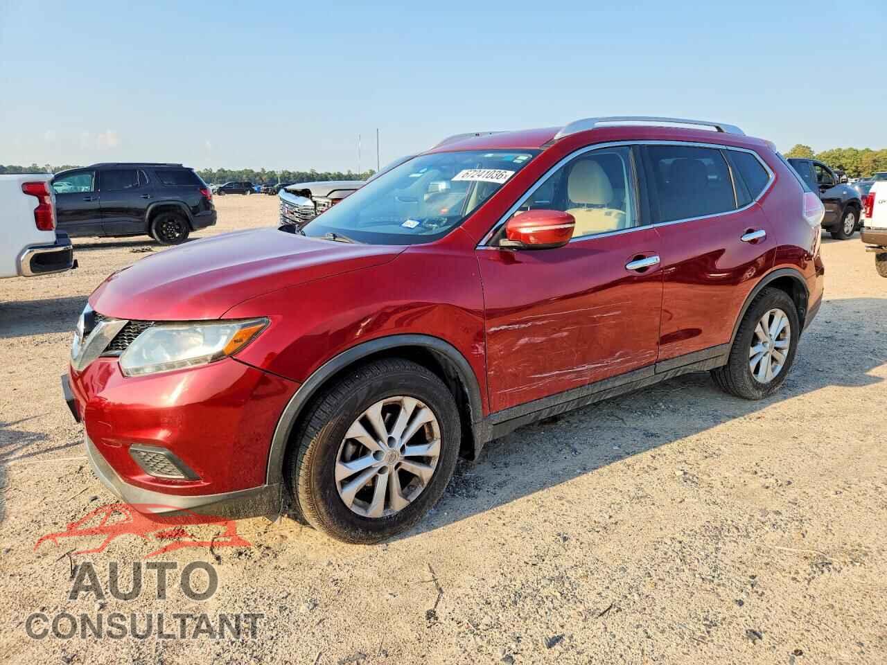 NISSAN ROGUE 2015 - KNMAT2MT5FP523767