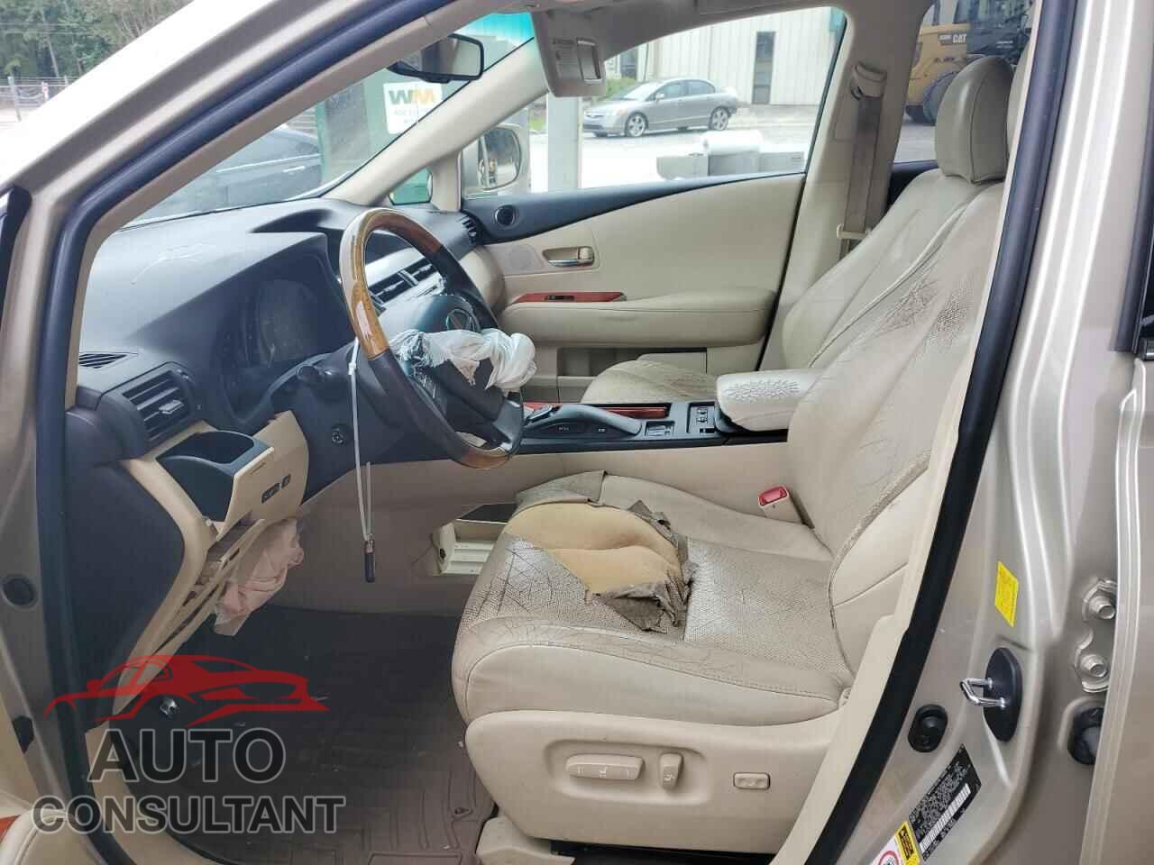 LEXUS RX350 2011 - 2T2ZK1BA2BC043207