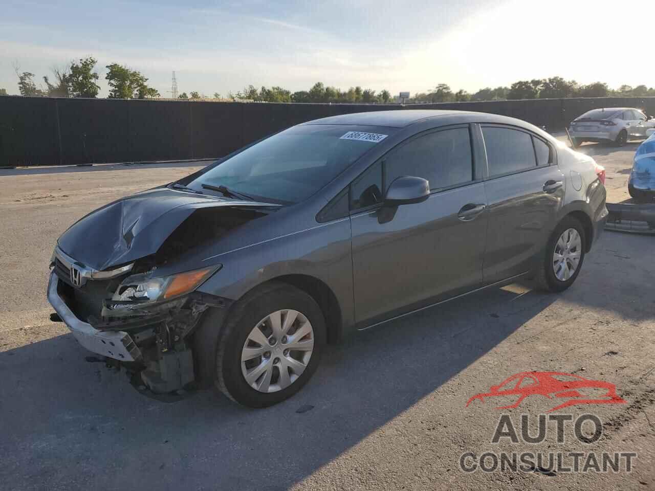 HONDA CIVIC 2012 - 19XFB2F54CE090218