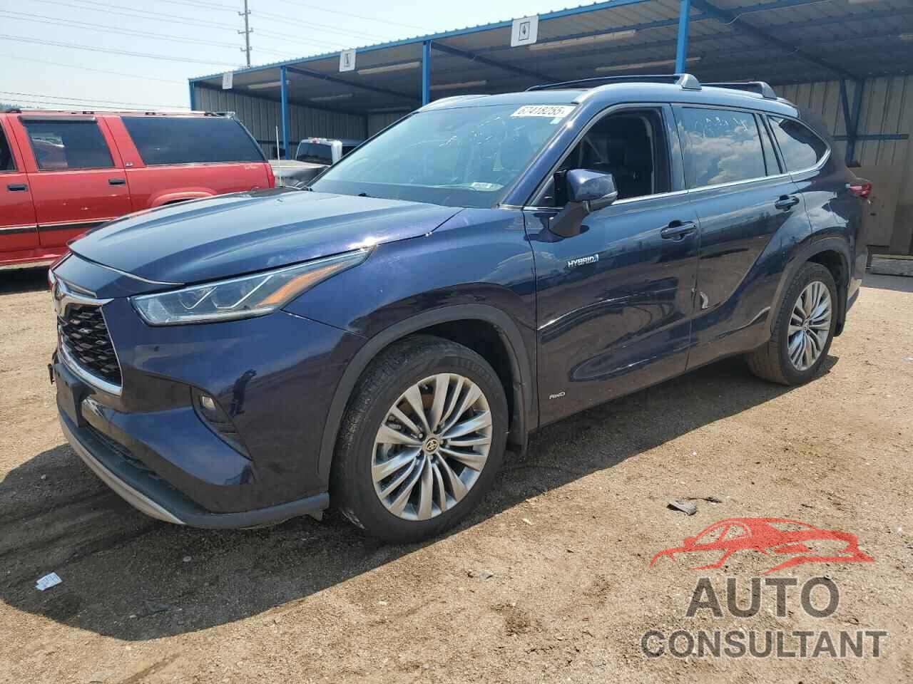 TOYOTA HIGHLANDER 2021 - 5TDEBRCHXMS027005