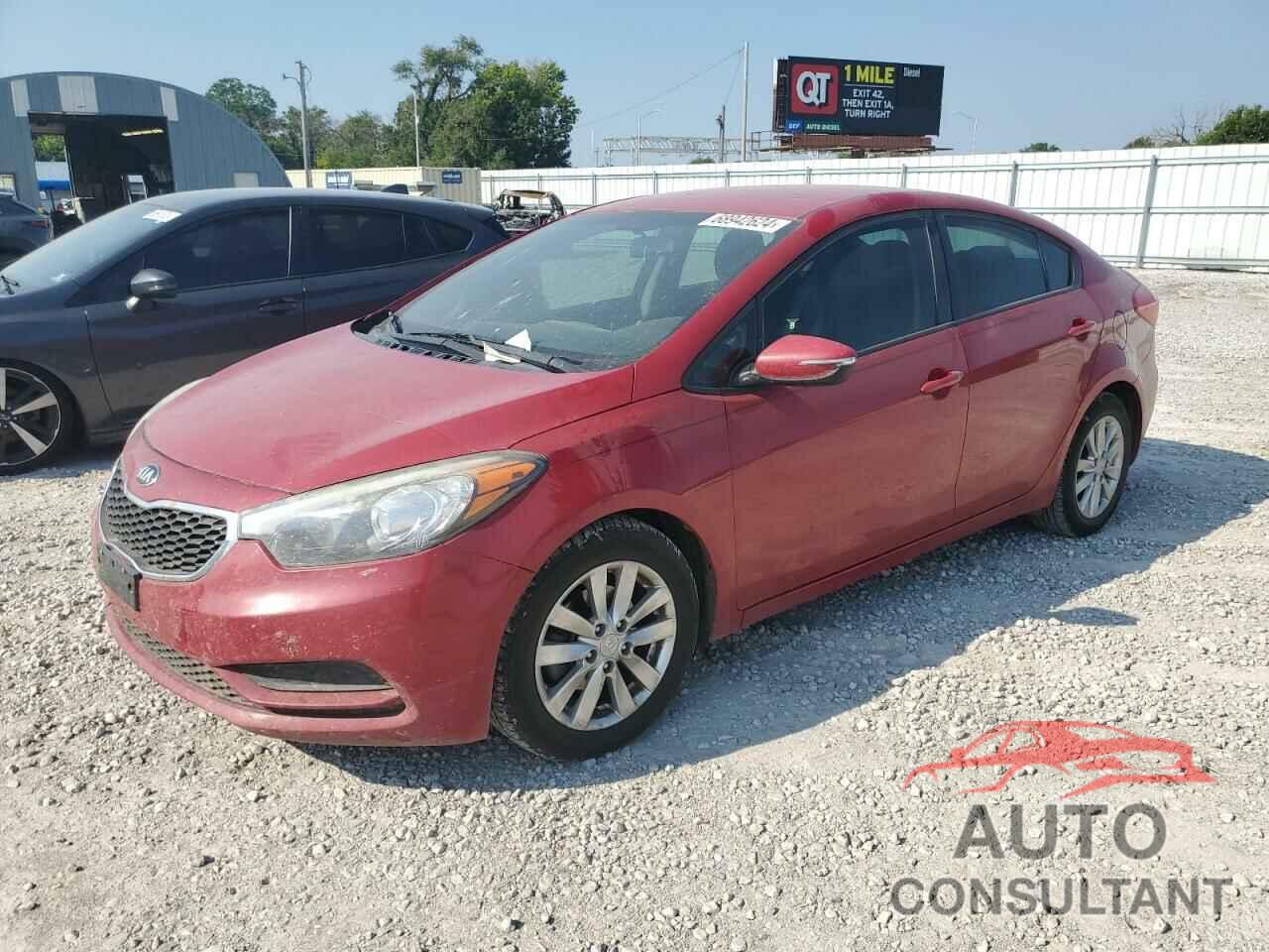 KIA FORTE 2016 - KNAFX4A68G5608472