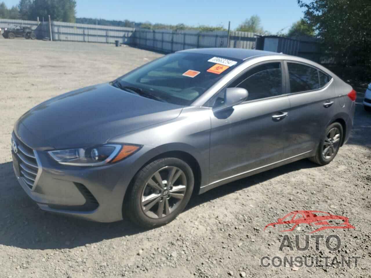 HYUNDAI ELANTRA 2018 - 5NPD84LFXJH337412