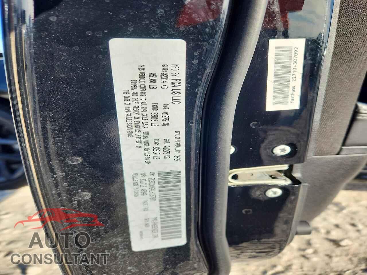 DODGE CHARGER 2020 - 2C3CDXHG4LH157871