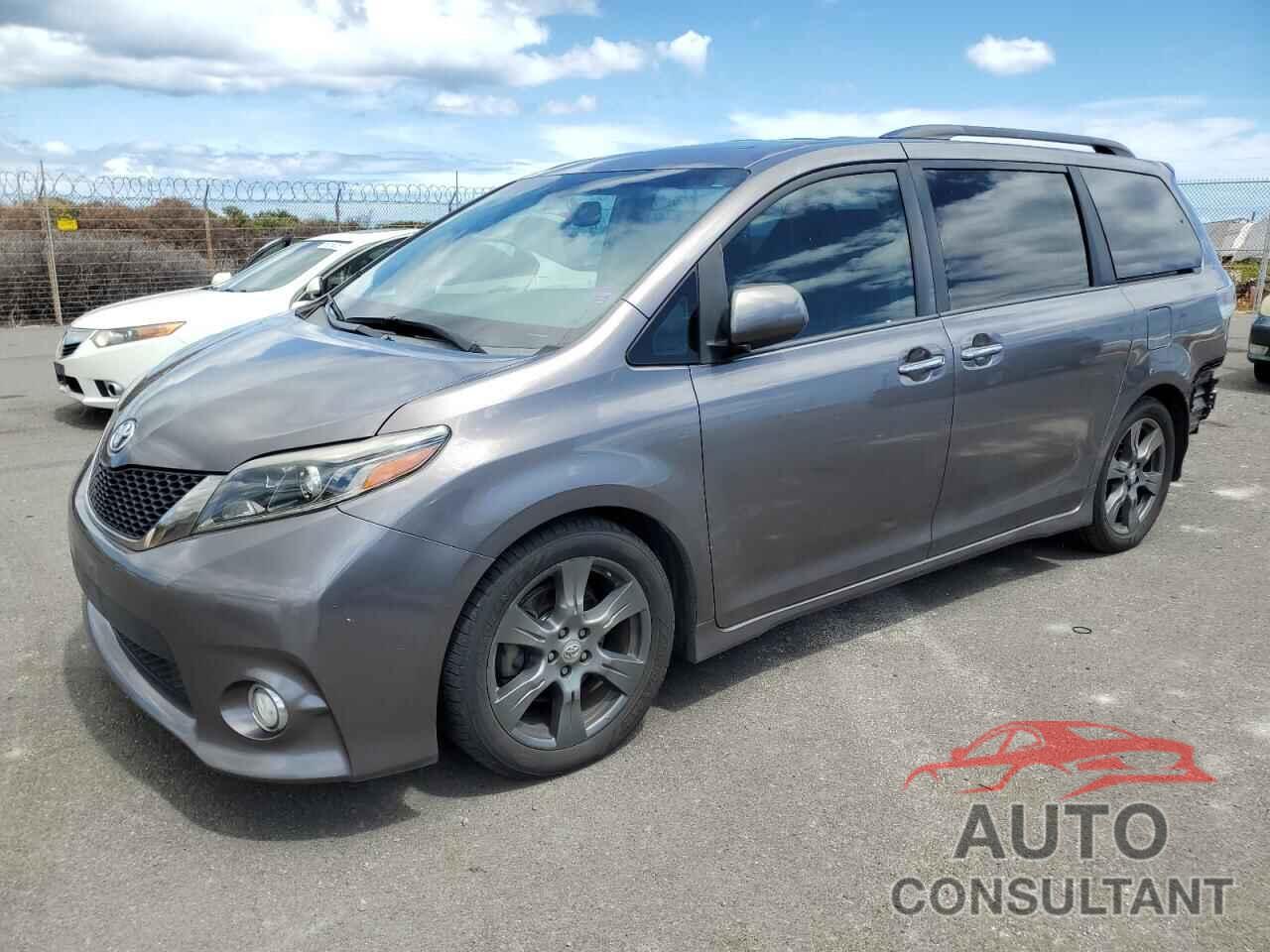 TOYOTA SIENNA 2017 - 5TDXZ3DC8HS784298