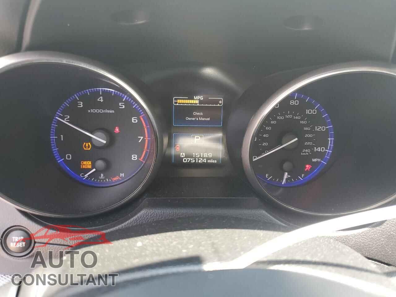 SUBARU OUTBACK 2017 - 4S4BSADC2H3267174