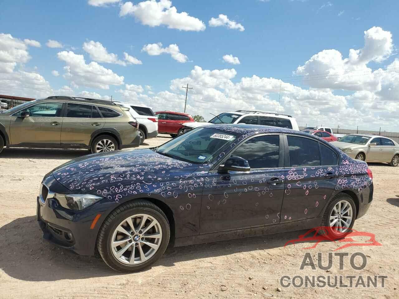 BMW 3 SERIES 2017 - WBA8E5G34HNU43443