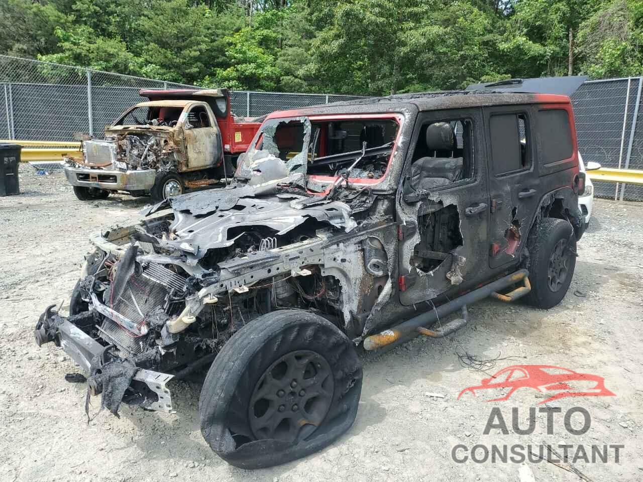 JEEP WRANGLER 2021 - 1C4HJXDN9MW722861
