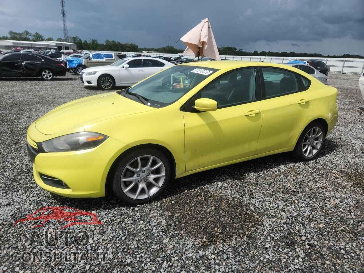 DODGE DART 2013 - 1C3CDFBA4DD214602