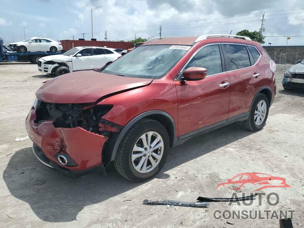 NISSAN ROGUE 2016 - KNMAT2MT5GP618573