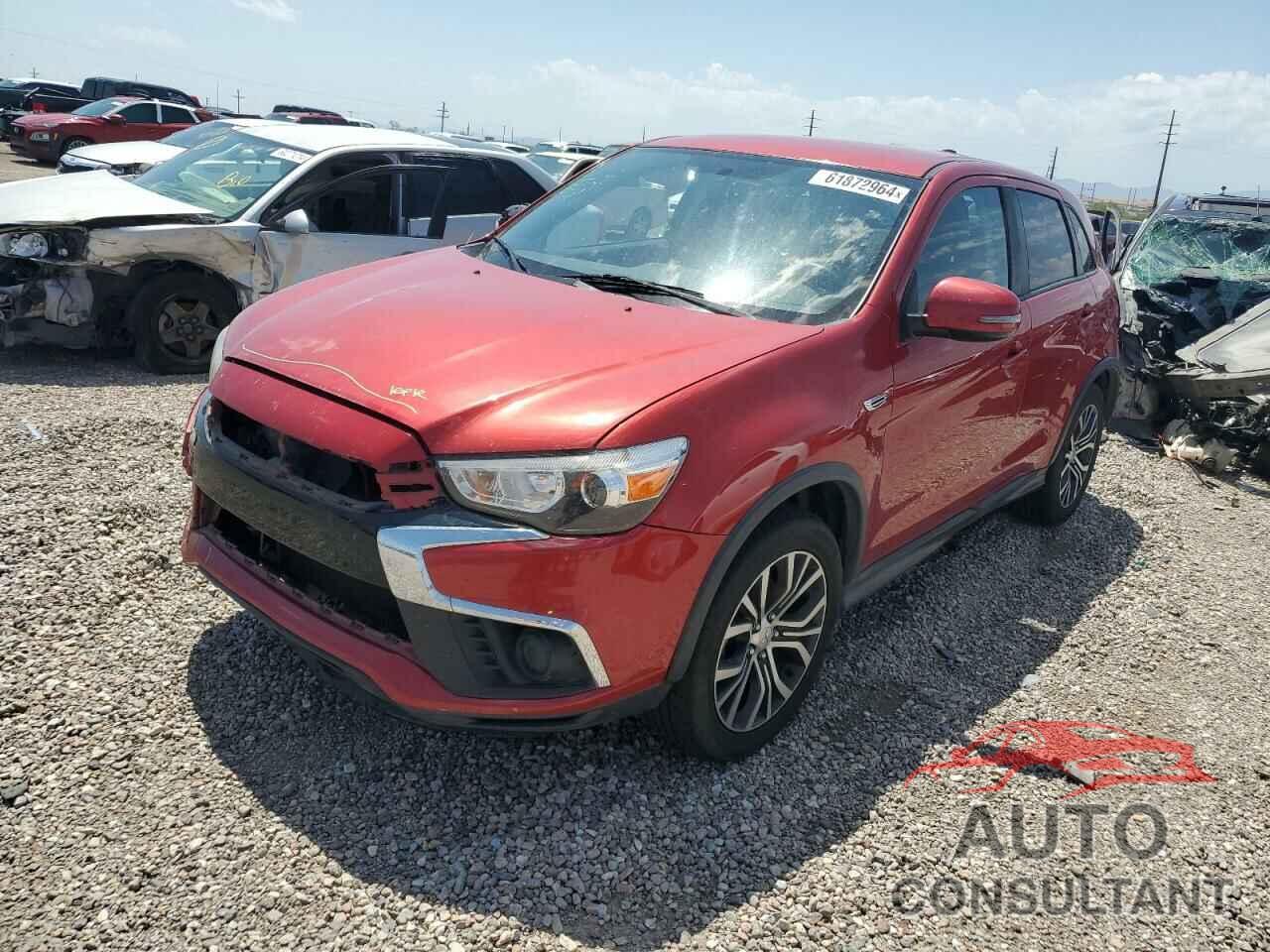 MITSUBISHI OUTLANDER 2018 - JA4AP3AU6JU002584