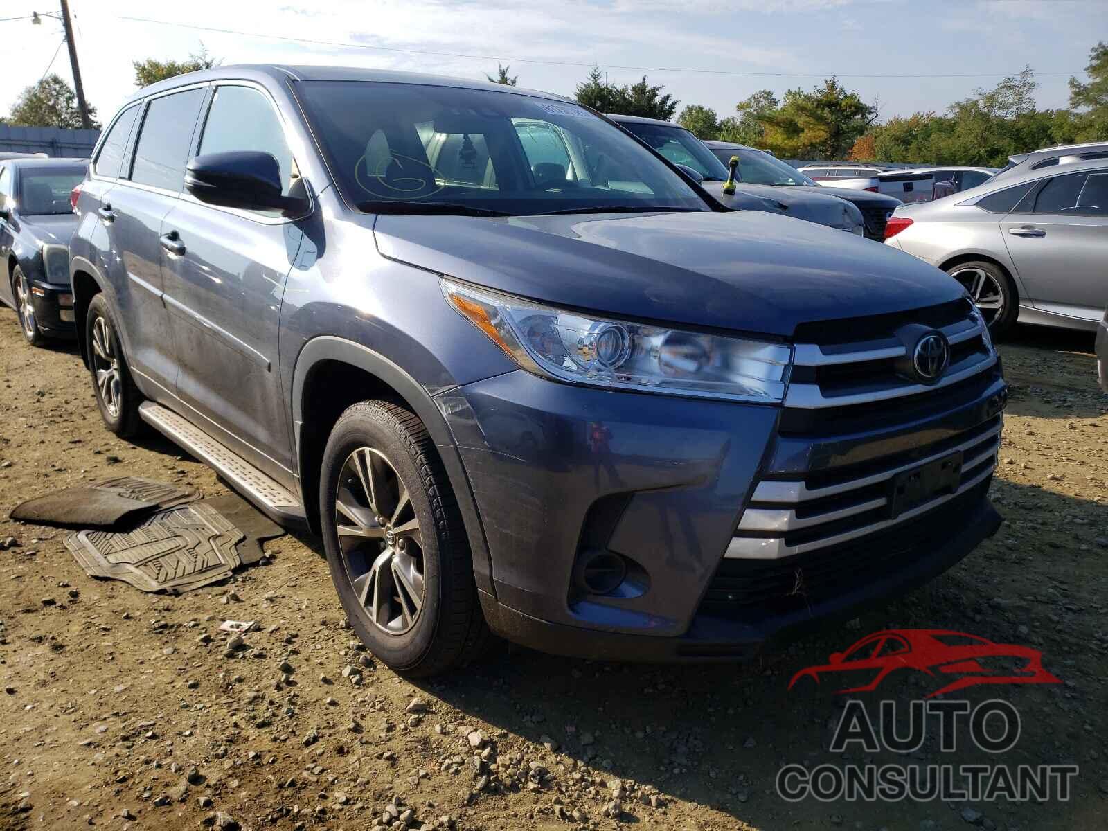 TOYOTA HIGHLANDER 2019 - 5TDBZRFH2KS984784