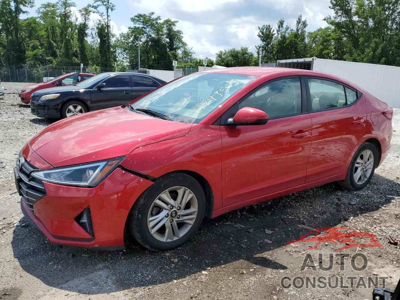 HYUNDAI ELANTRA 2020 - 5NPD84LF9LH569356