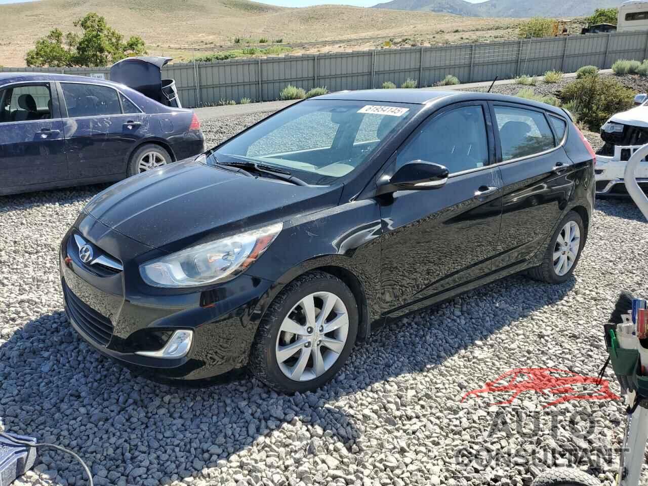 HYUNDAI ACCENT 2013 - KMHCU5AE6DU097093