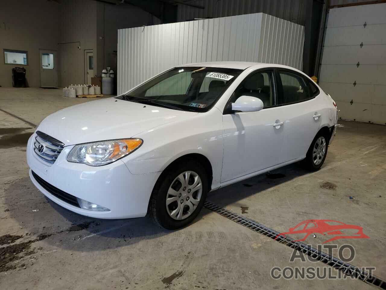 HYUNDAI ELANTRA 2010 - KMHDU4AD5AU187837