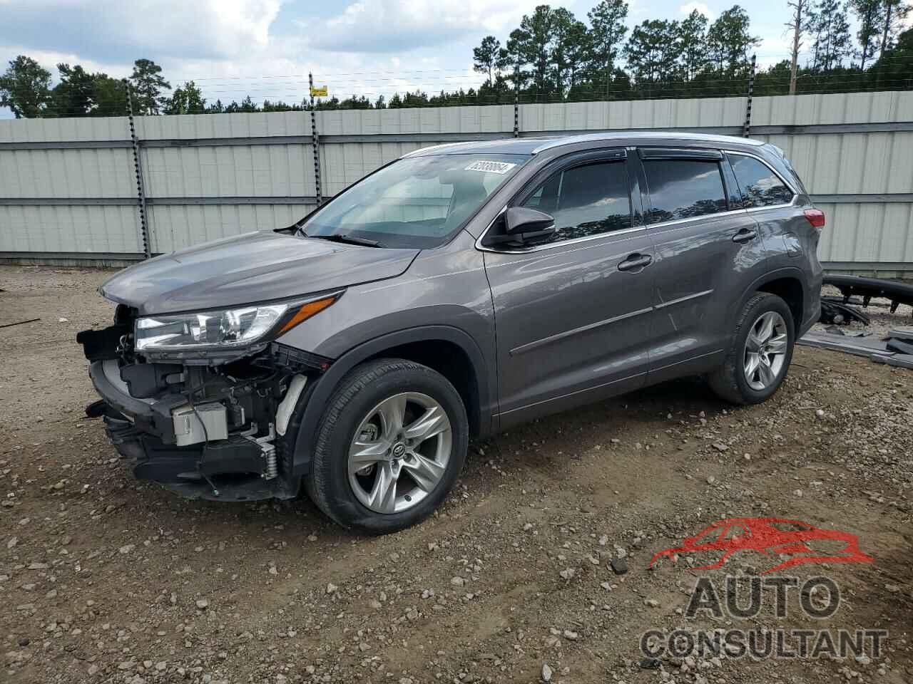 TOYOTA HIGHLANDER 2019 - 5TDYZRFH5KS329996