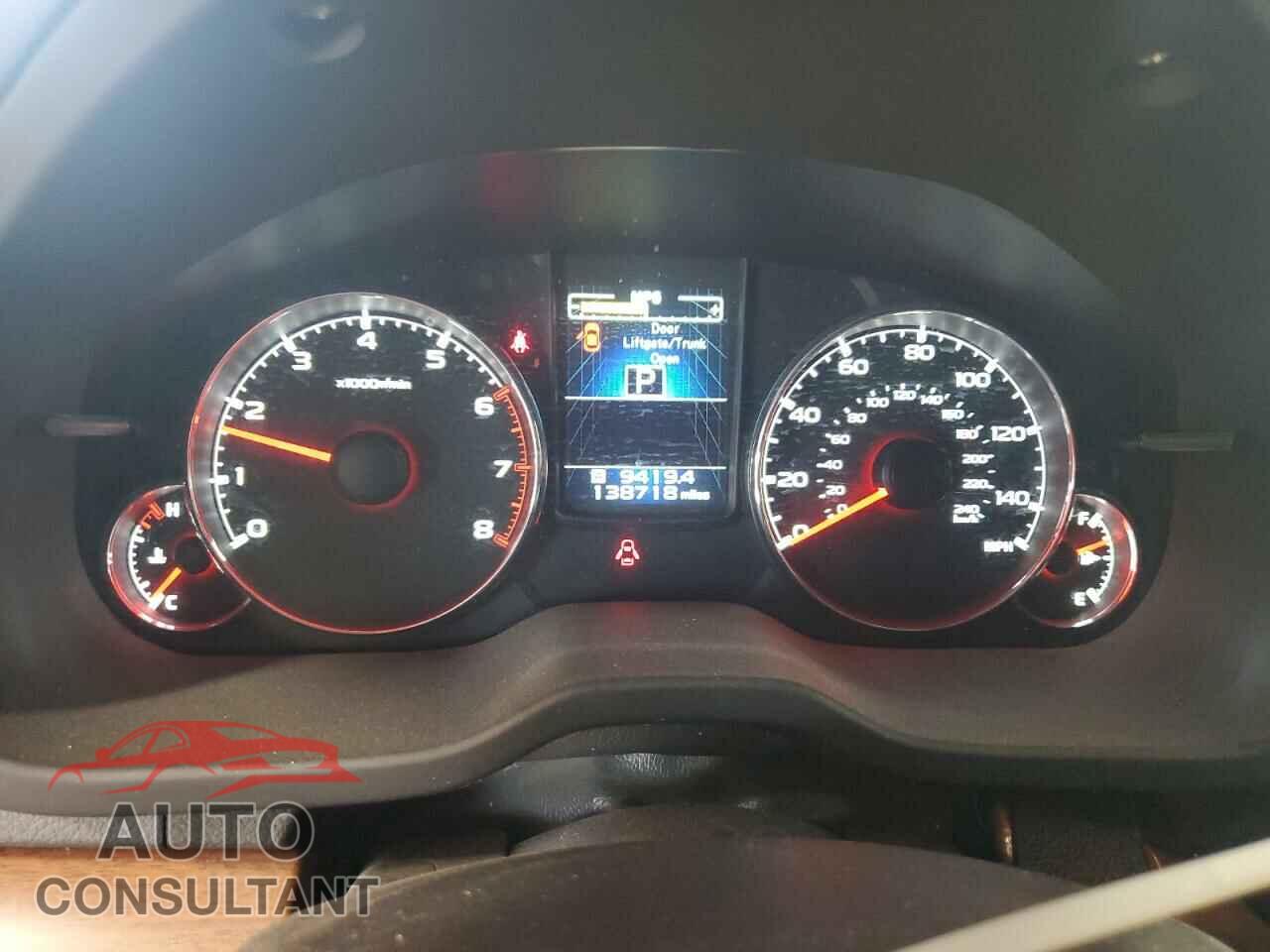 SUBARU OUTBACK 2014 - 4S4BRBLC4E3286274