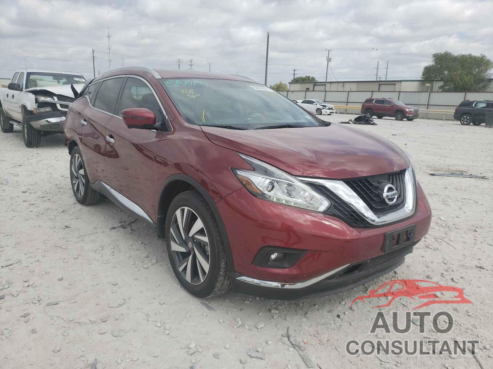 NISSAN MURANO 2018 - 5N1AZ2MG1JN163883