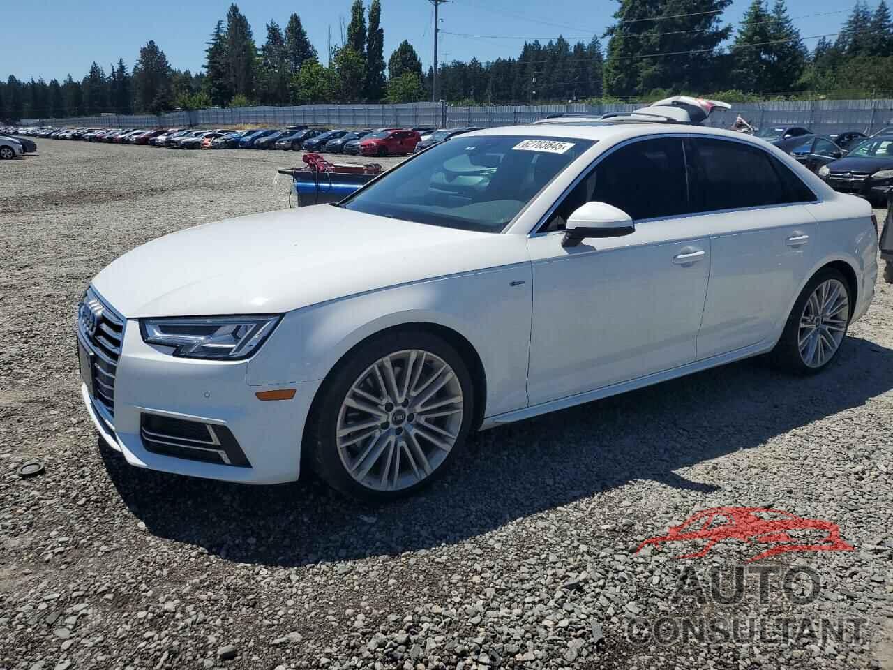 AUDI A4 2017 - WAUENAF4XHN021277