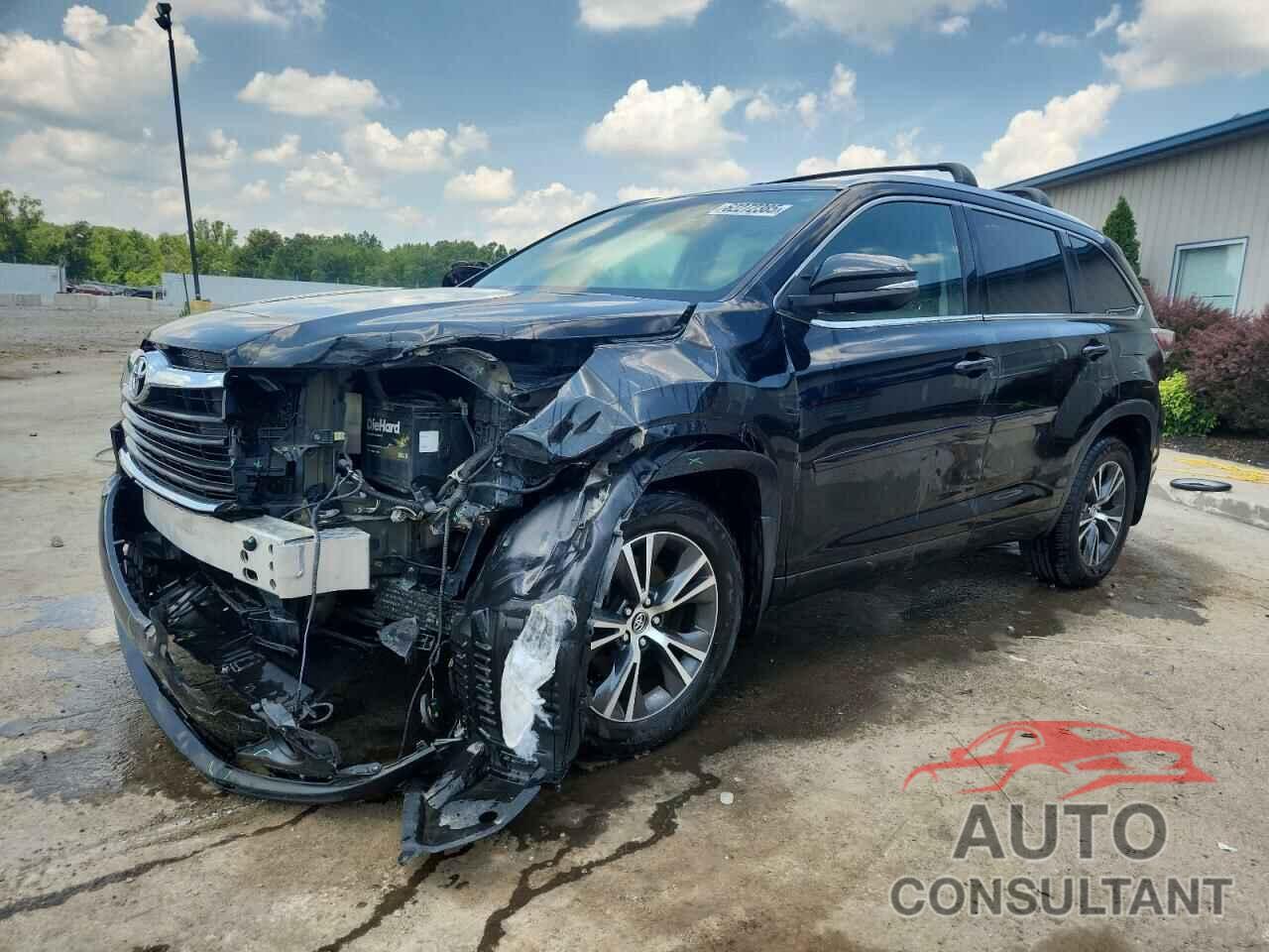 TOYOTA HIGHLANDER 2016 - 5TDJKRFH4GS274034