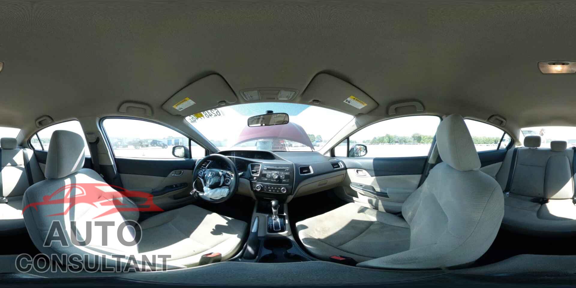 HONDA CIVIC 2013 - 2HGFB2F5XDH543748