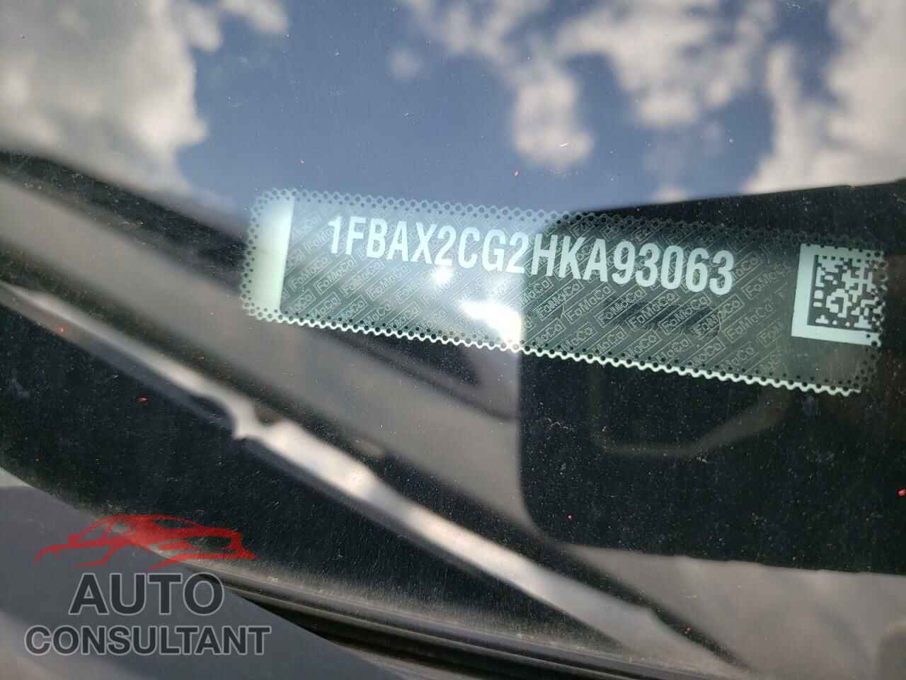 FORD TRANSIT 2017 - 1FBAX2CG2HKA93063