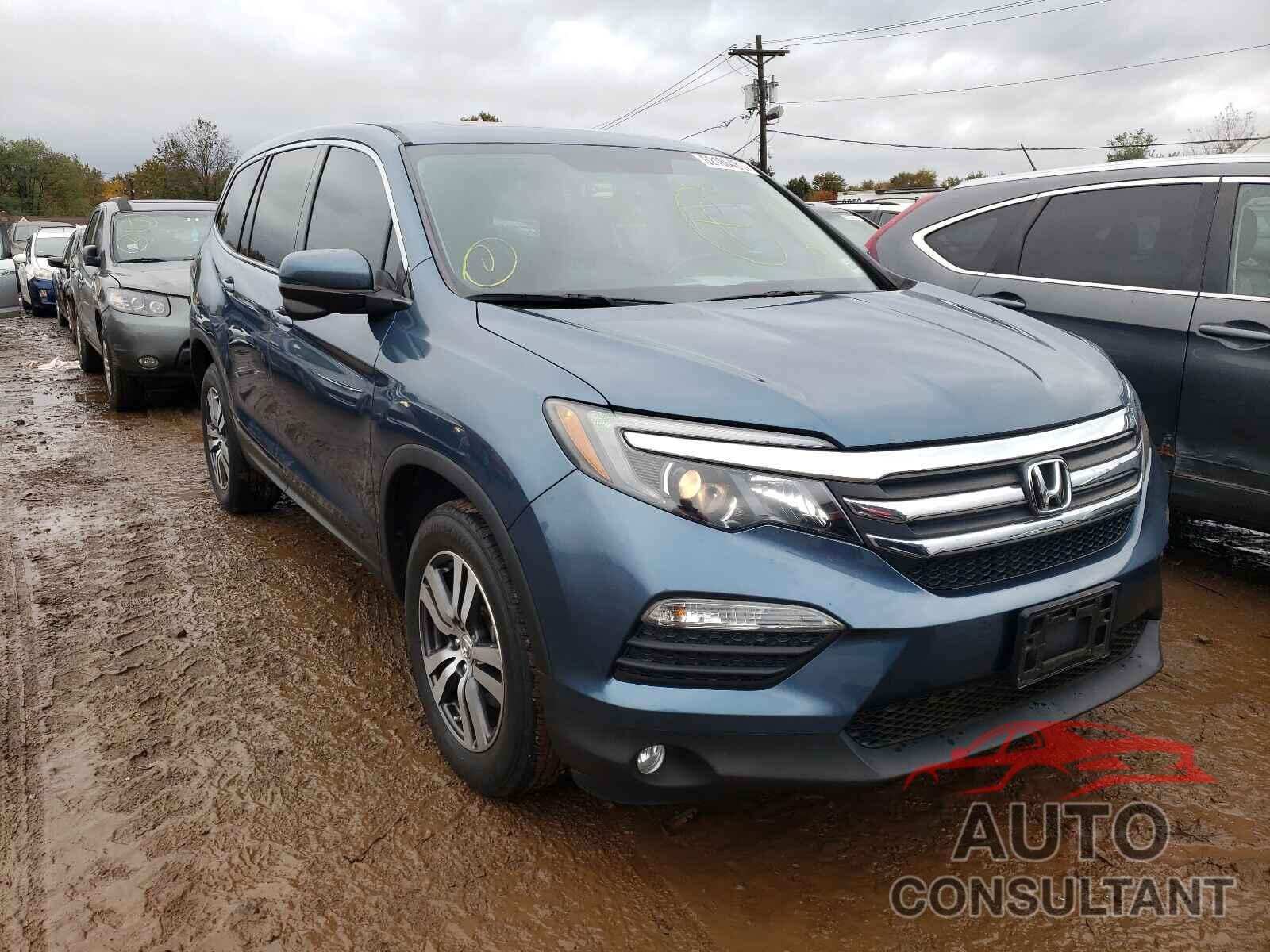 HONDA PILOT 2016 - 5FNYF6H59GB110397