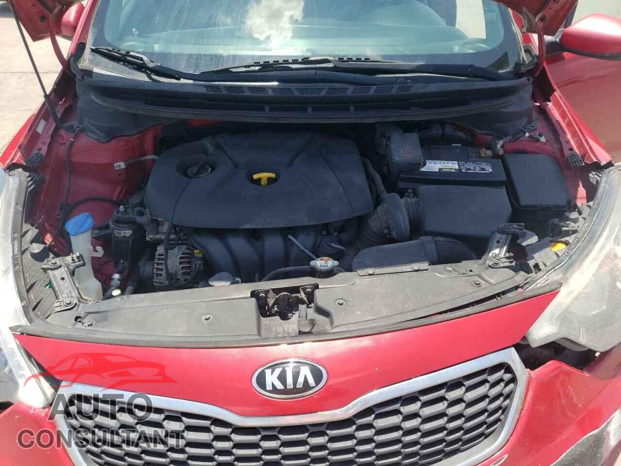 KIA FORTE 2016 - KNAFK4A67G5565936