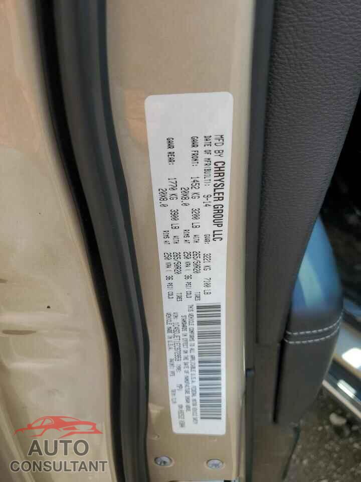 DODGE DURANGO 2014 - 1C4SDJET1EC972959
