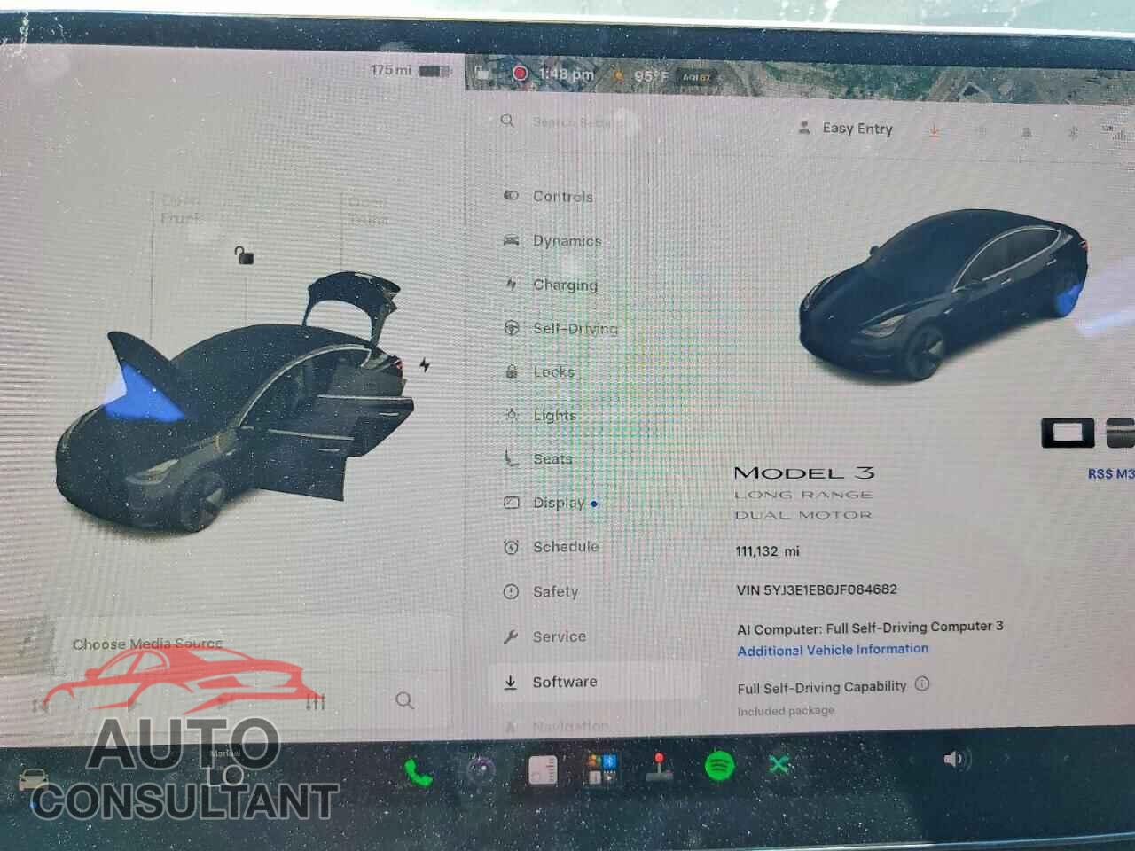 TESLA MODEL 3 2018 - 5YJ3E1EB6JF084682