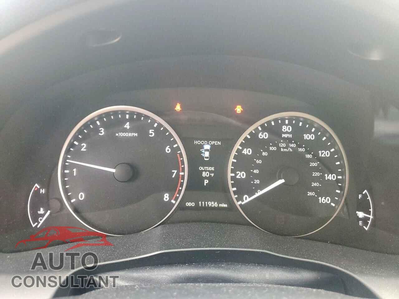 LEXUS ES350 2013 - JTHBK1GG7D2077193