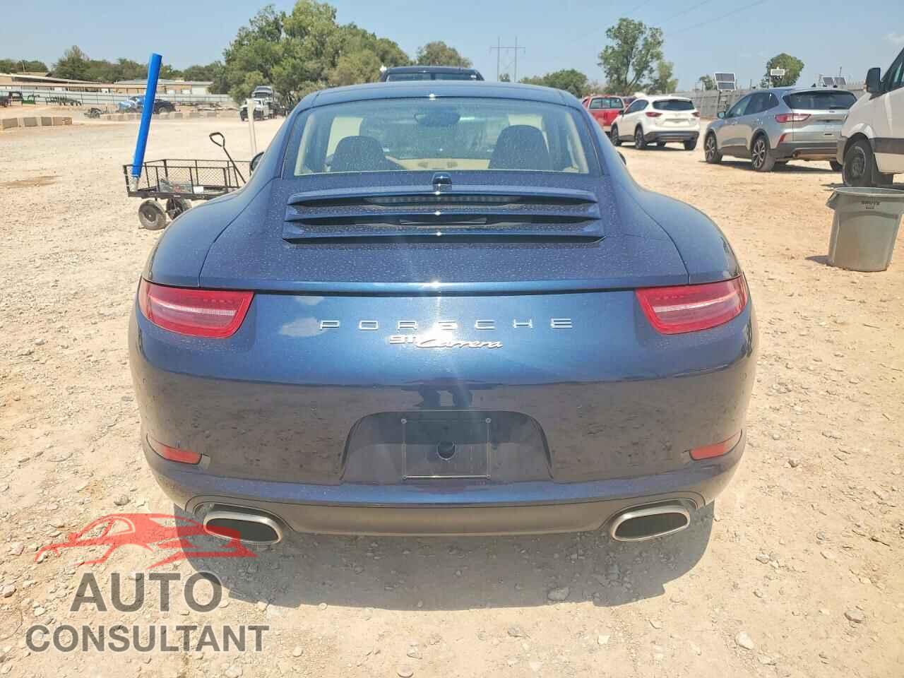 PORSCHE 911 2012 - WP0AA2A96CS106665