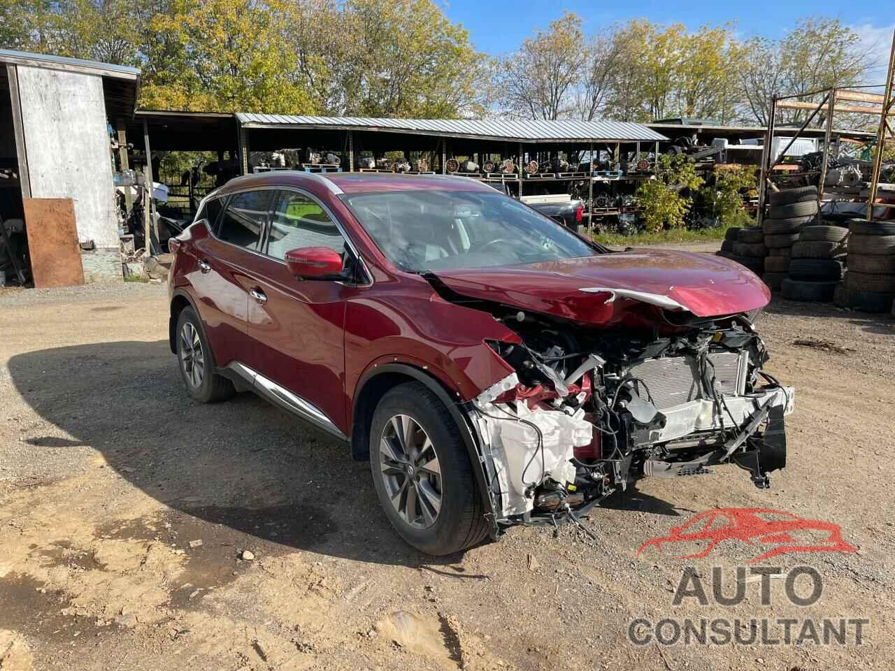 NISSAN MURANO 2018 - 5N1AZ2MH9JN125987