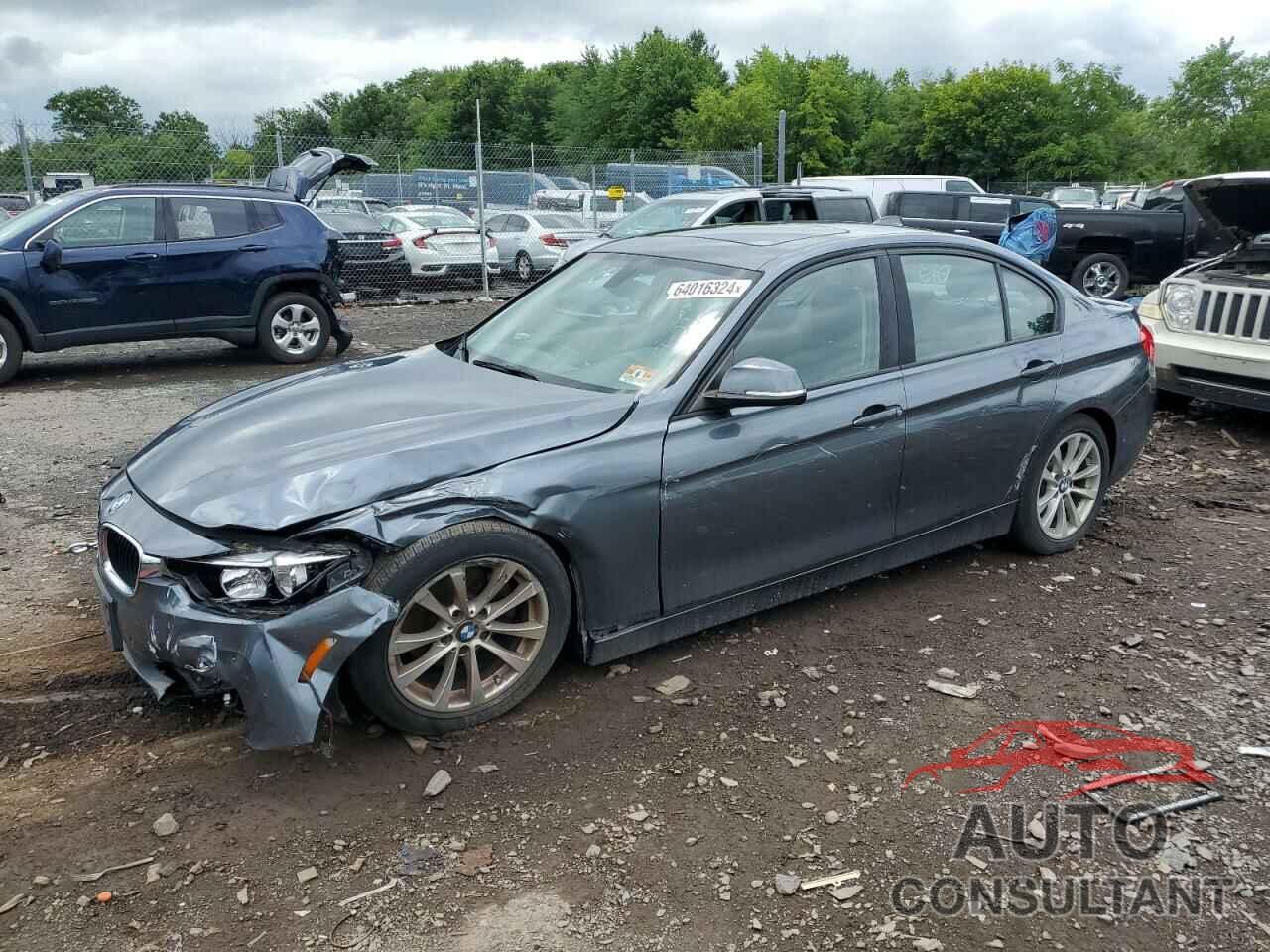 BMW 3 SERIES 2017 - WBA8E5G32HNU44798