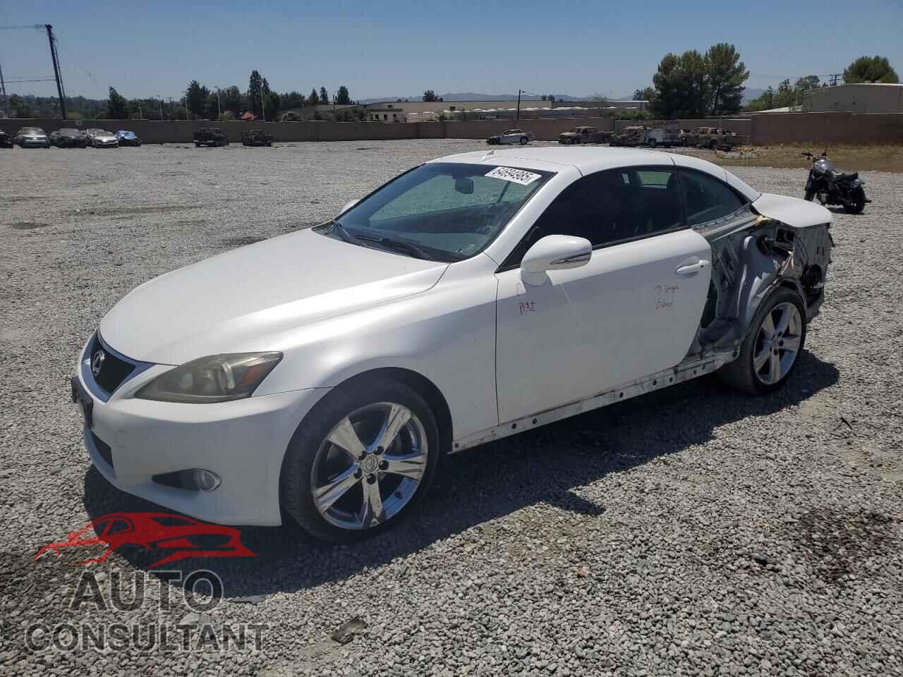 LEXUS IS 2012 - JTHFF2C28C2525106