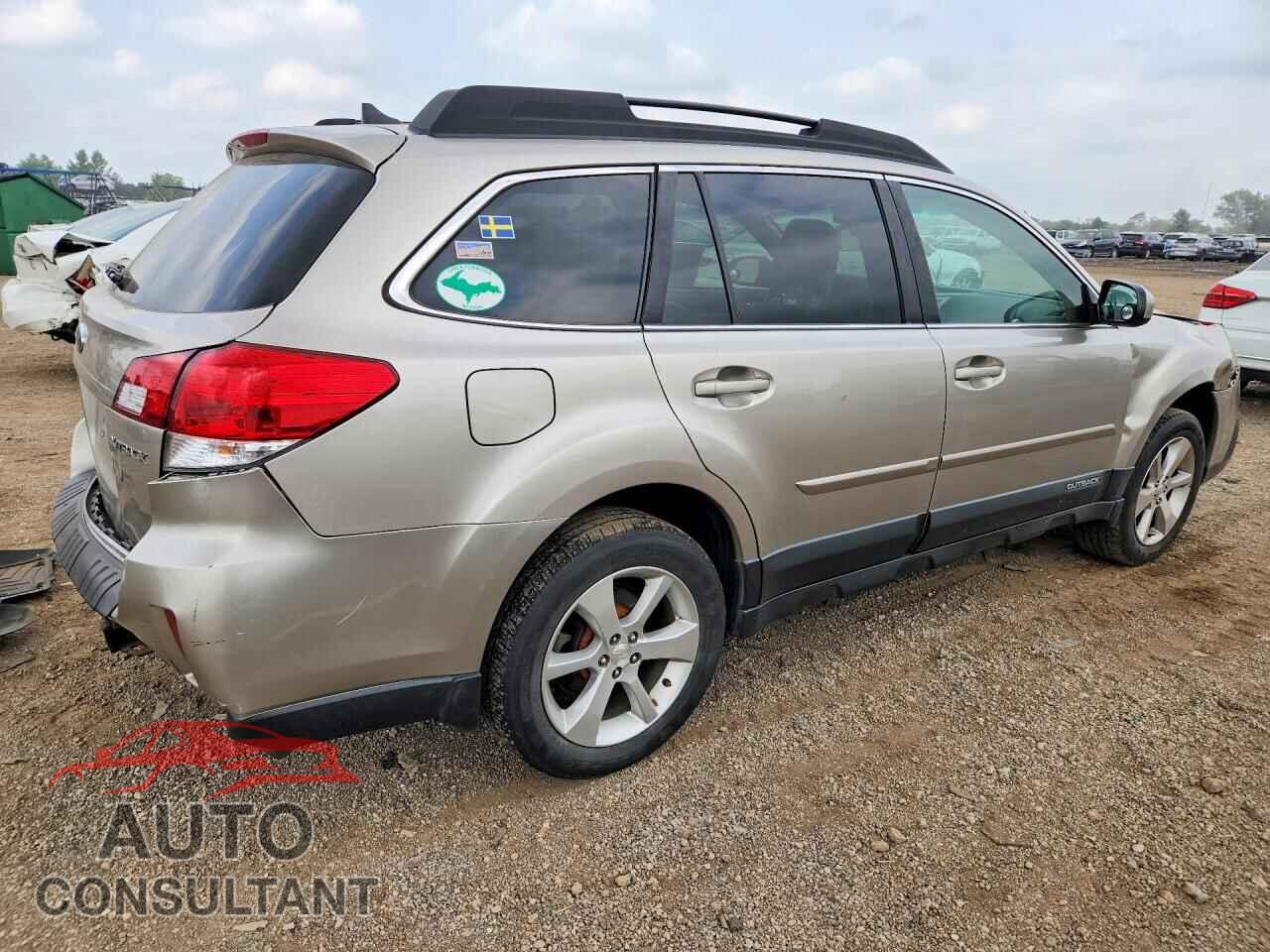 SUBARU OUTBACK 2014 - 4S4BRCLC2E3304955