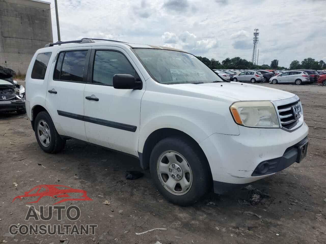 HONDA PILOT 2013 - 5FNYF4H23DB035220