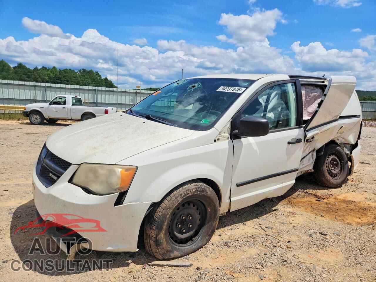 DODGE RAM VAN 2012 - 2C4RDGAG1CR277539