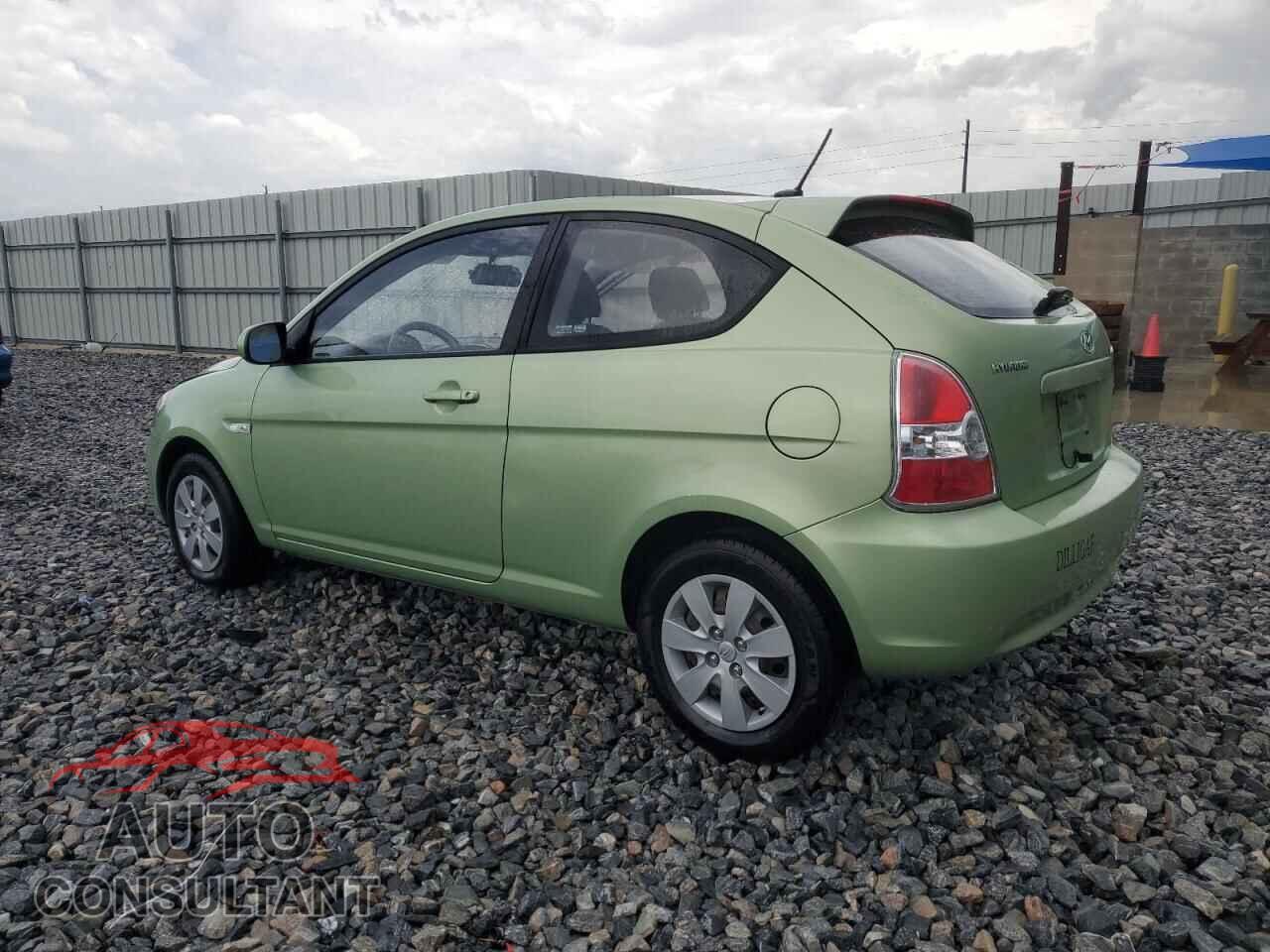 HYUNDAI ACCENT 2010 - KMHCM3AC4AU180391
