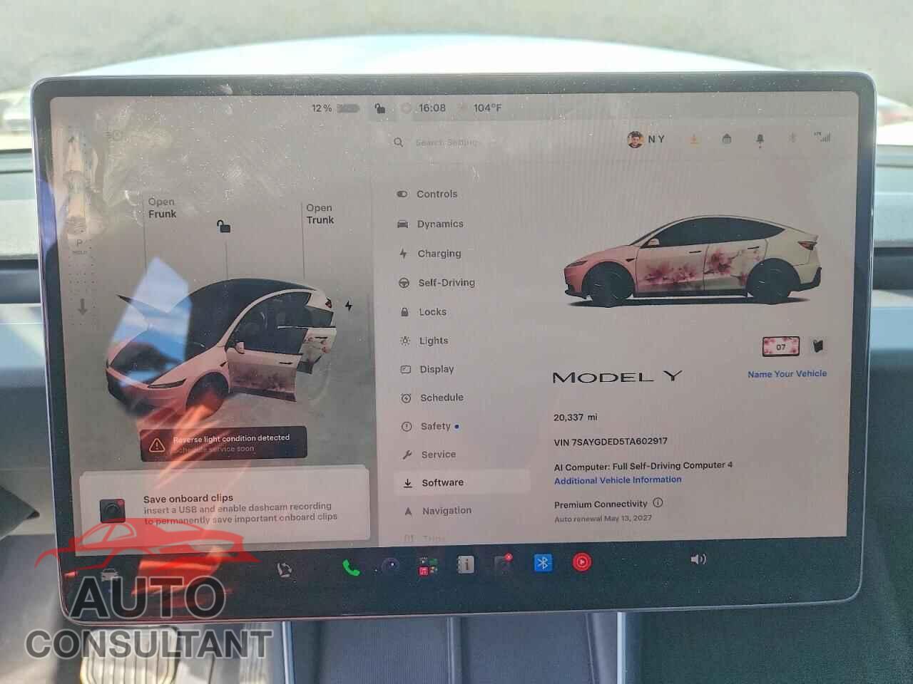 TESLA MODEL Y 2026 - 7SAYGDED5TA602917