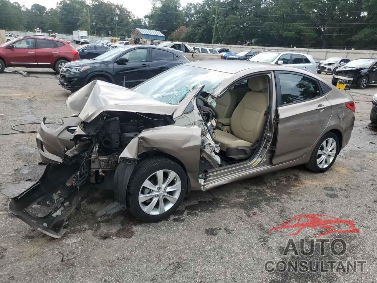 HYUNDAI ACCENT 2013 - KMHCU4AE2DU297737