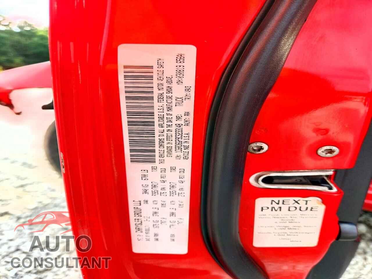 DODGE RAM 1500 2012 - 1C6RD6GP9CS233148