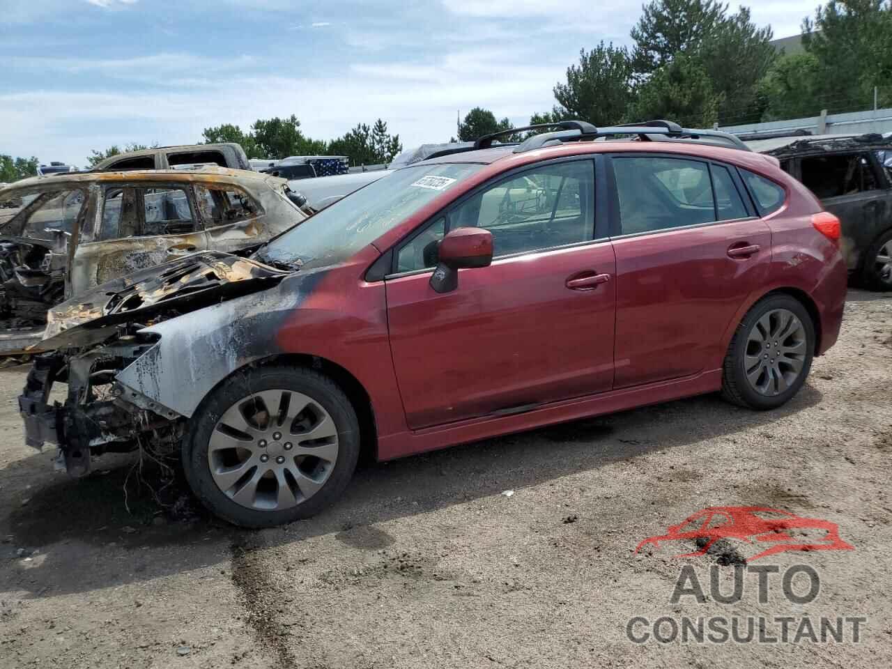 SUBARU IMPREZA 2013 - JF1GPAU65DH208080