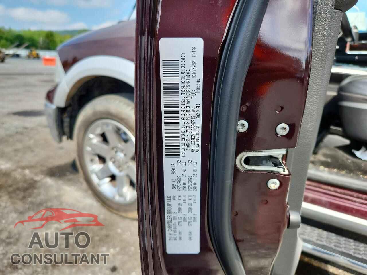 DODGE RAM 1500 2012 - 1C6RD7NT1CS247745