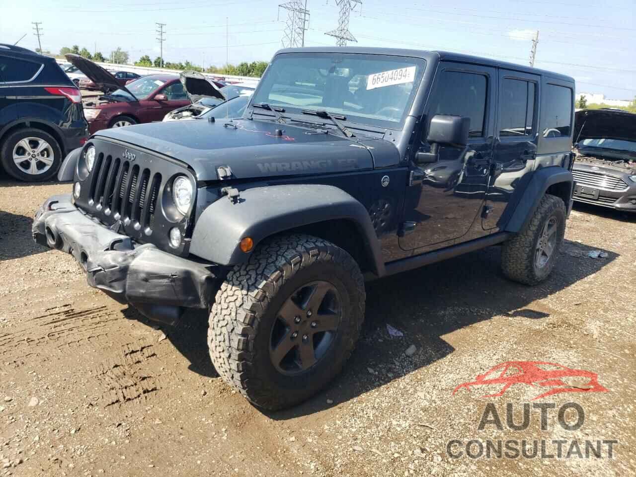 JEEP WRANGLER 2017 - 1C4HJWDG6HL674397