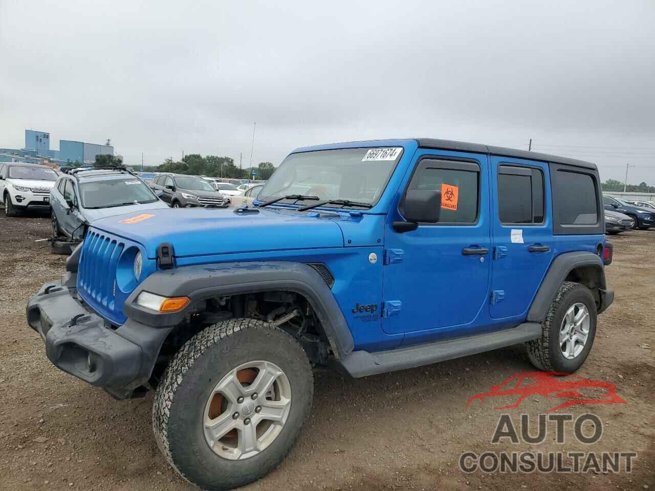 JEEP WRANGLER 2021 - 1C4HJXKN4MW727680