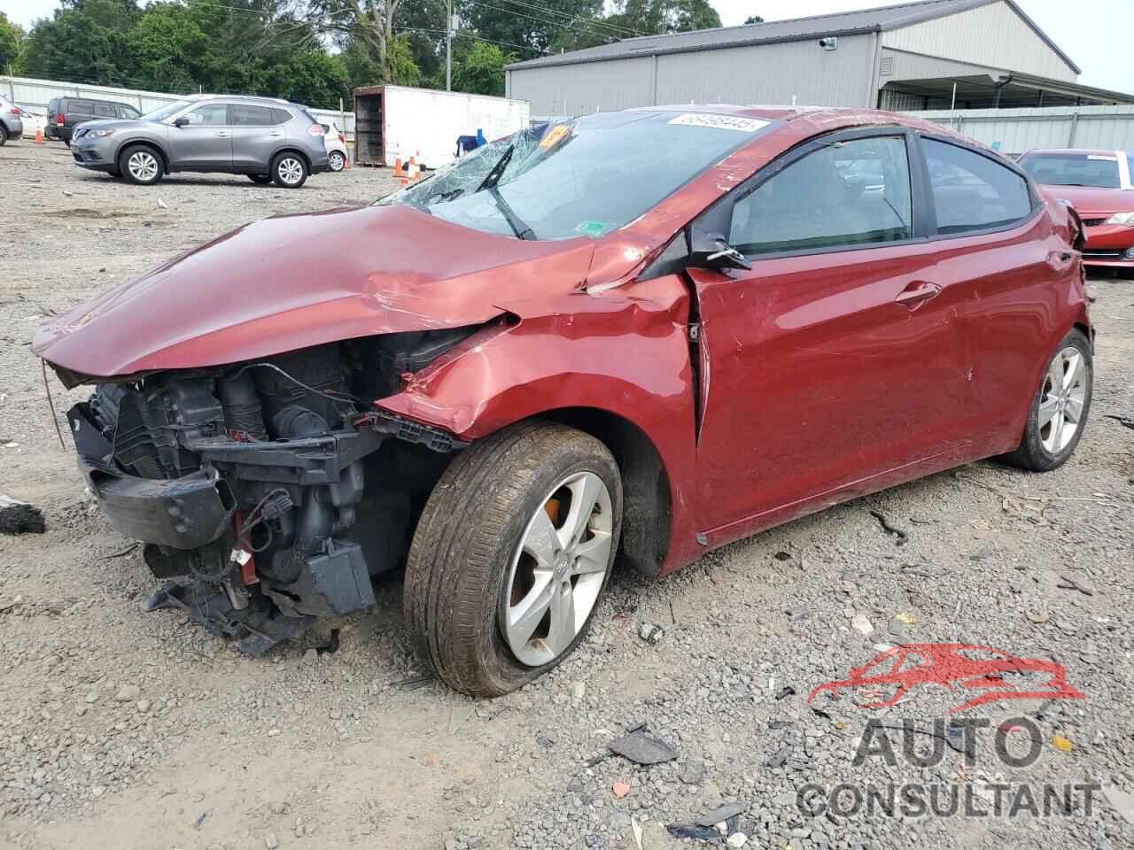 HYUNDAI ELANTRA 2011 - KMHDH4AE8BU089738
